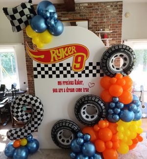 Backdrop hotwheels